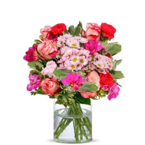 Roze boeket Lia