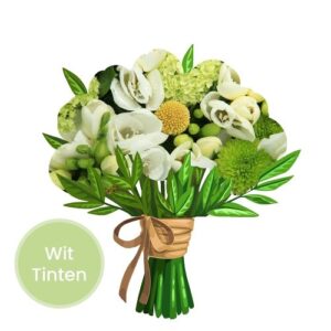 Wit Verrassingsboeket