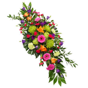 Gemengde kleuren rouwstuk