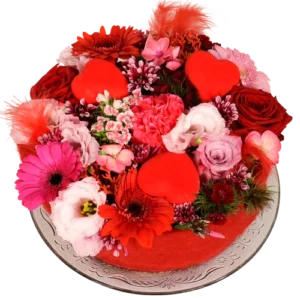 Love bloementaart