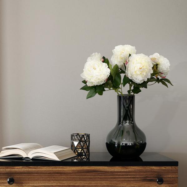 Kunstbloemen Solo - Crème - Peonies - x 5 - 65cm 1 Kunstbloemen Solo - Crème - Peonies - x 5 - 65cm