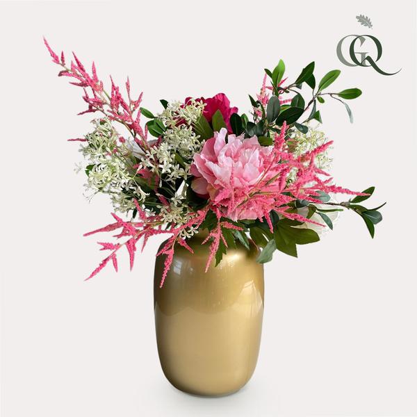 Kunstbloemen - Boeket L - Shiny Pink - 80cm 1 Kunstbloemen - Boeket L - Shiny Pink - 80cm