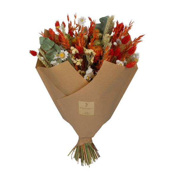 Droogbloemen - Classic Bouquet - Orange - ↕60cm 1 Droogbloemen - Classic Bouquet - Orange - ↕60cm