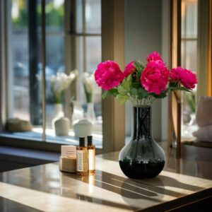 Kunstbloemen - Boeket XL - Electric Love - 90cm 3 Kunstbloemen Solo - Dark Pink - Peonies - x 5 - 65cm
